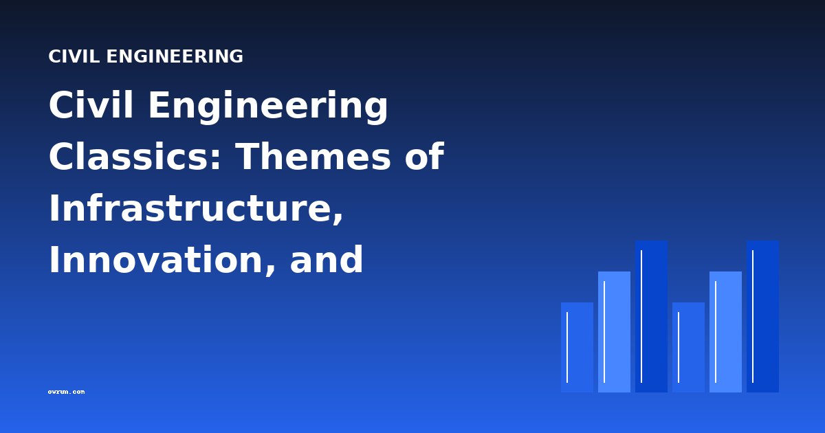 Civil Engineering Classics: Themes of Infrastructure, Innovation, and Progress