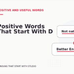 Positive Words That Start With D