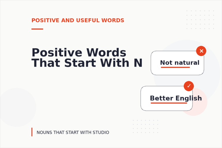 Positive Words That Start With N Positive Words That Start With N