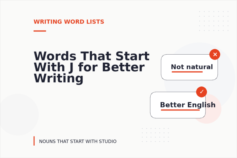 Words That Start With J for Better Writing Words That Start With J for Better Writing